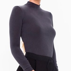 American apparel brushed jersey long sleeve